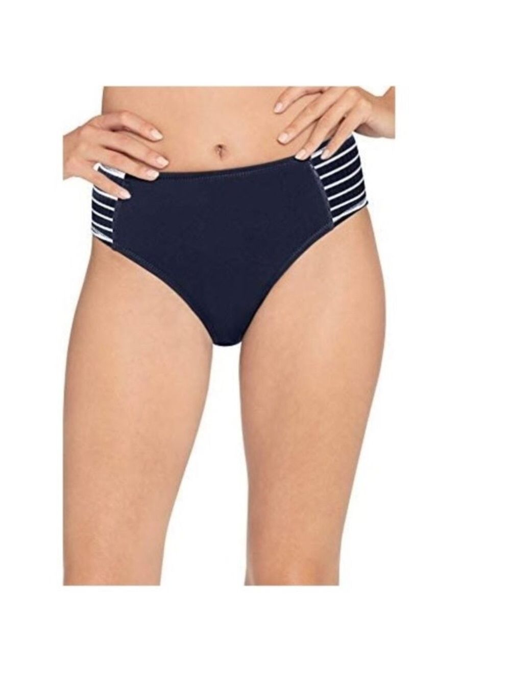 ROBIN PICCONE SAILOR STRIPE FIERY HIGHWAIST Bottom